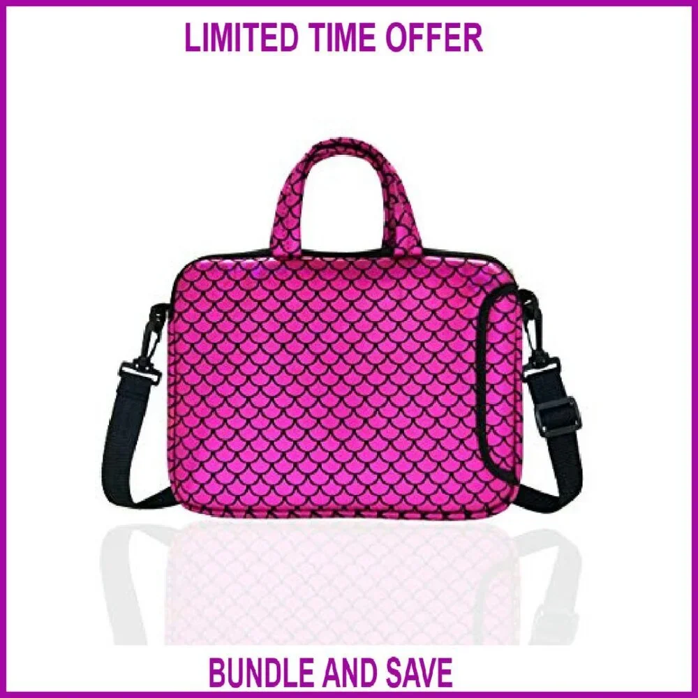 10.5-Inch Laptop Shoulder Bag Neoprene Waterproof Messenger Case